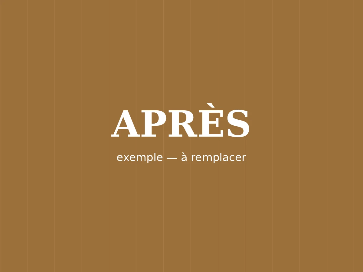 Après : Rénovation de cuisine