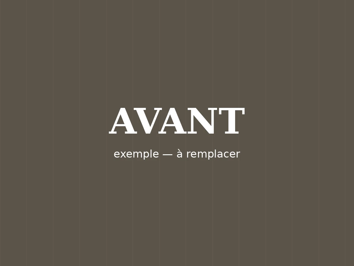 Avant : Rénovation de cuisine