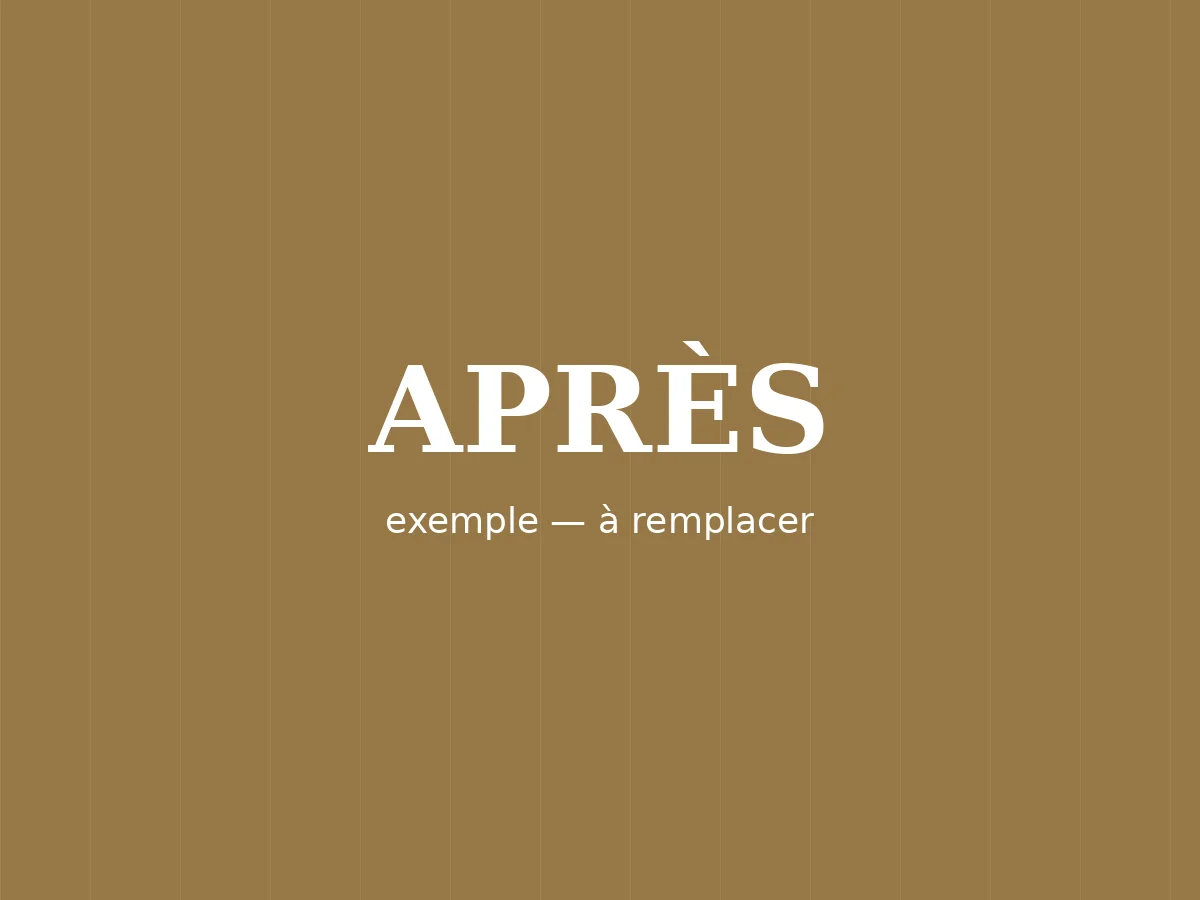 Après : Dressing sous pente