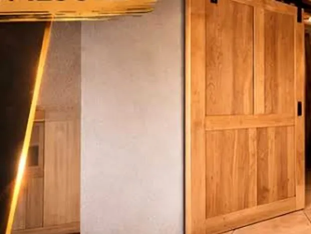 Porte coulissante atelier