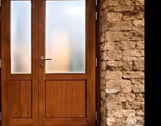 Porte intérieure en bois